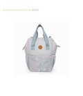 MOCHILA MATERNAL + CAMBIADOR + NECESER LITTLE FOREST GRIS TUC TUC