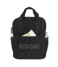 MOCHILA XL ECO DAD NEGRA WM