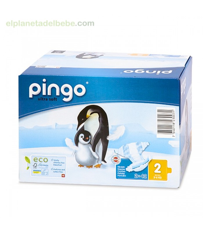 PAÑALES PINGO 1 (2-5KG)